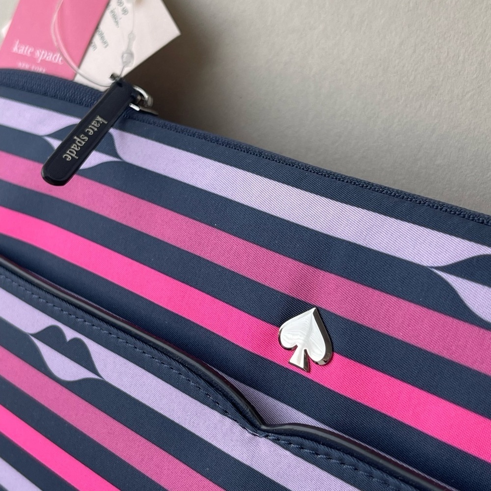(new+tag) Kate Spade laptop sleeve padded fit 15 inch - Picture 3 of 8